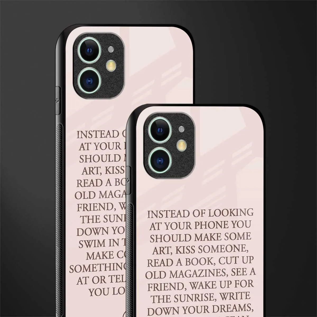 11 Things To Do Phone Case for iPhone 11 | Glass Case