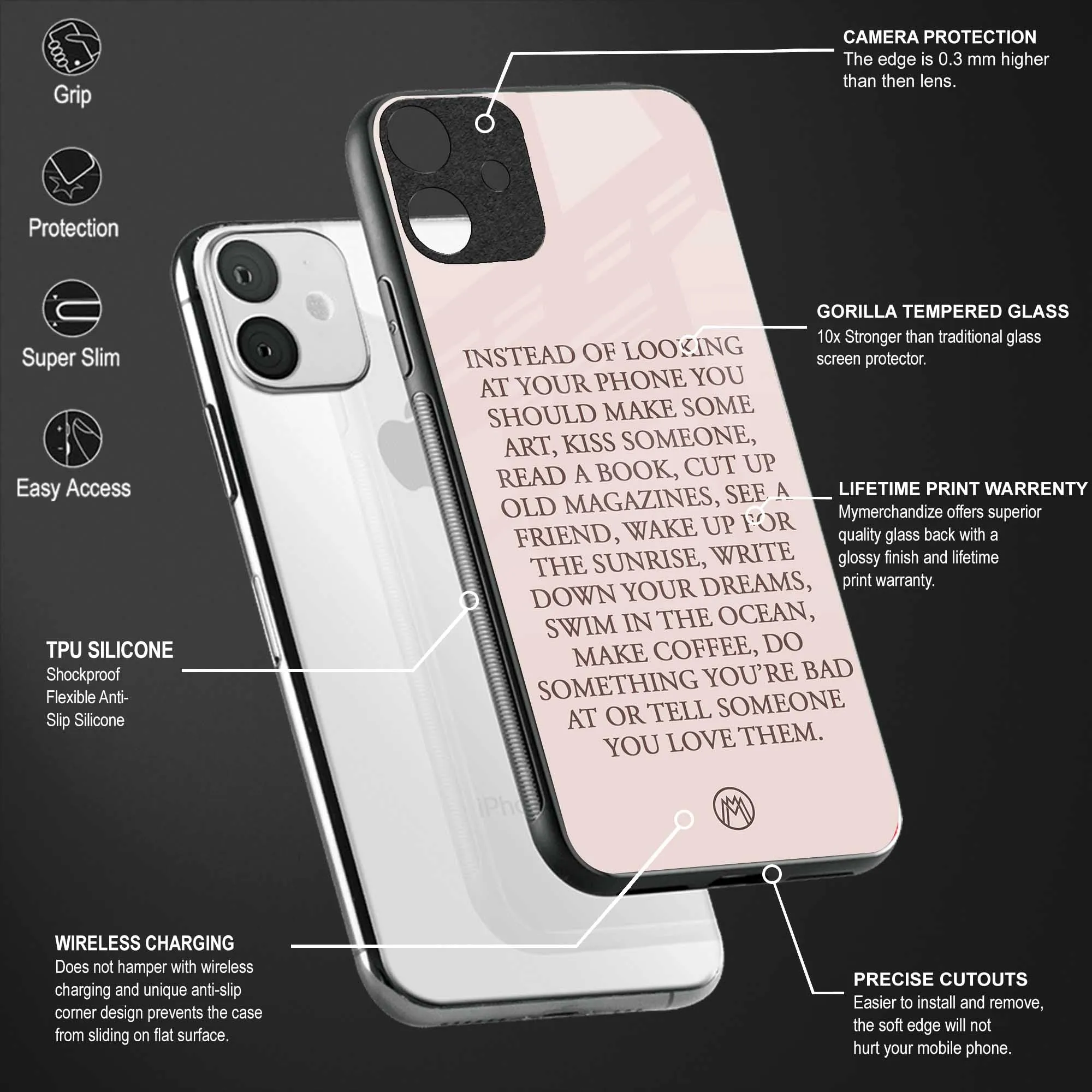 11 Things To Do Phone Case for iPhone 11 | Glass Case