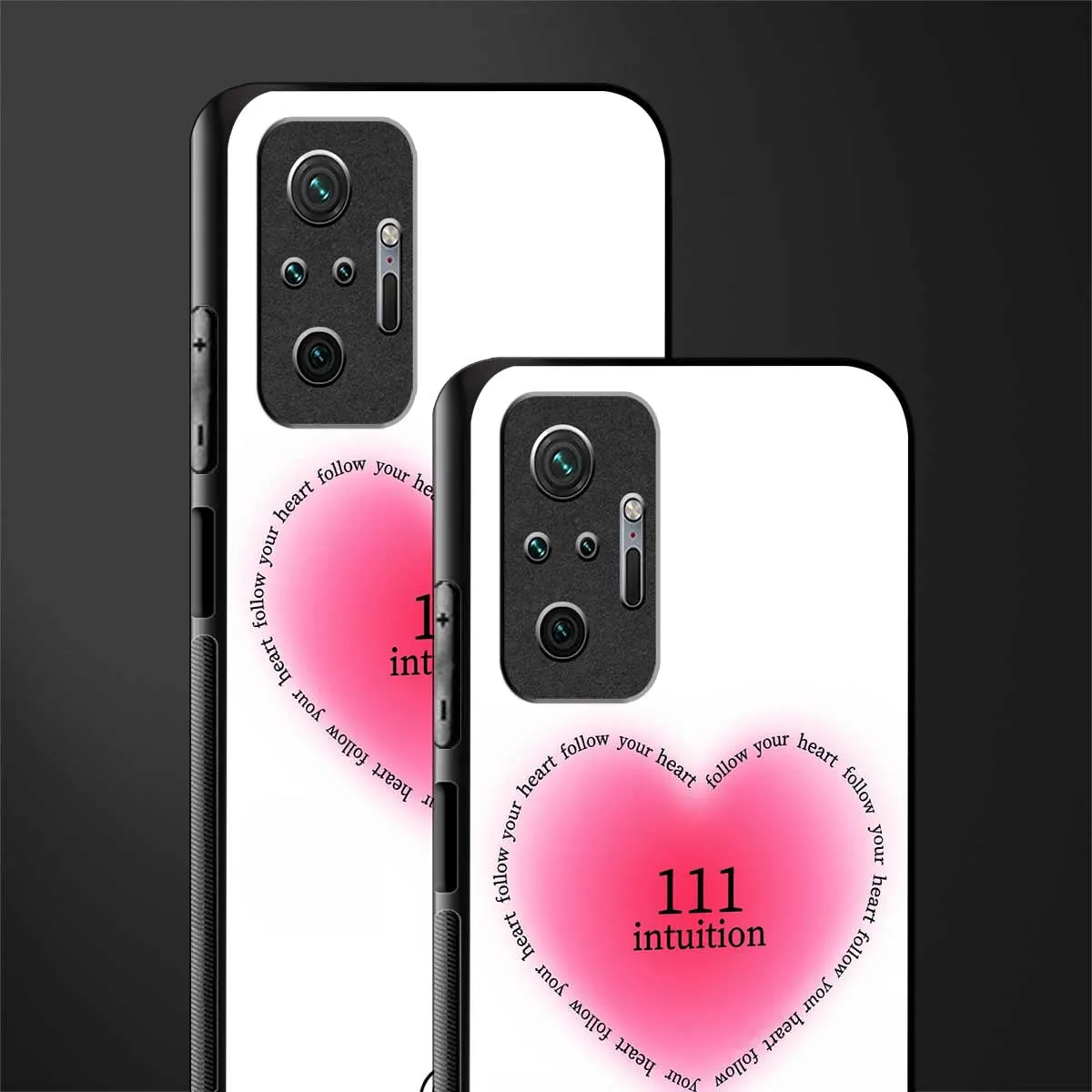 111 Intuition Phone Case for Redmi Note 10 Pro | Glass Case