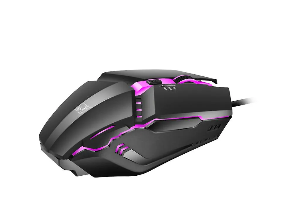 1.5m usb wired mouse, glowing gaming mouse AZ13255