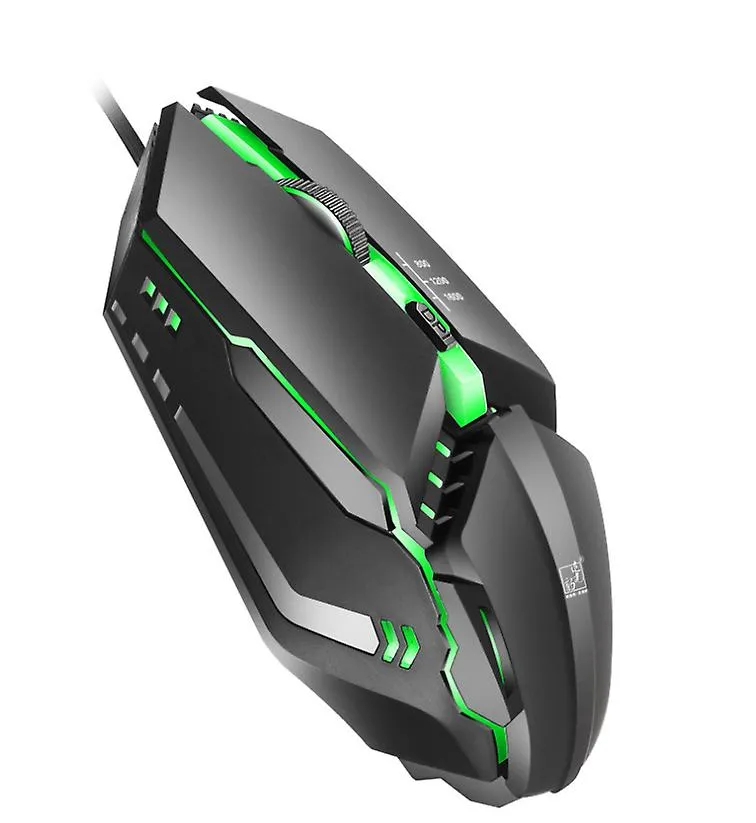 1.5m usb wired mouse, glowing gaming mouse AZ13255