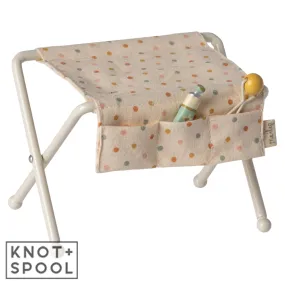 2024 Maileg Baby Mouse Off White Nursery Table