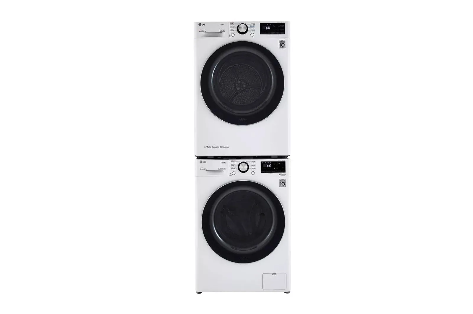 2.4 cu.ft. Smart wi-fi Enabled Compact Front Load Washer with Built-In Intelligence - (WM1455HWA)