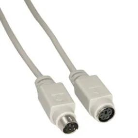 25Ft PS/2 Male to Female Extension Cable