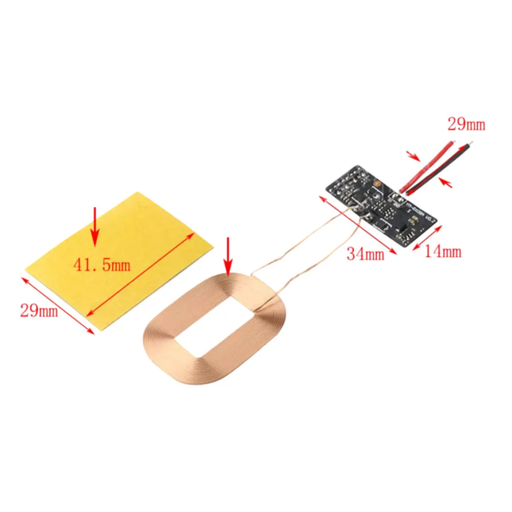 5W 5V 1A Wireless Charging Qi Standard PCBA Circuit Board Module