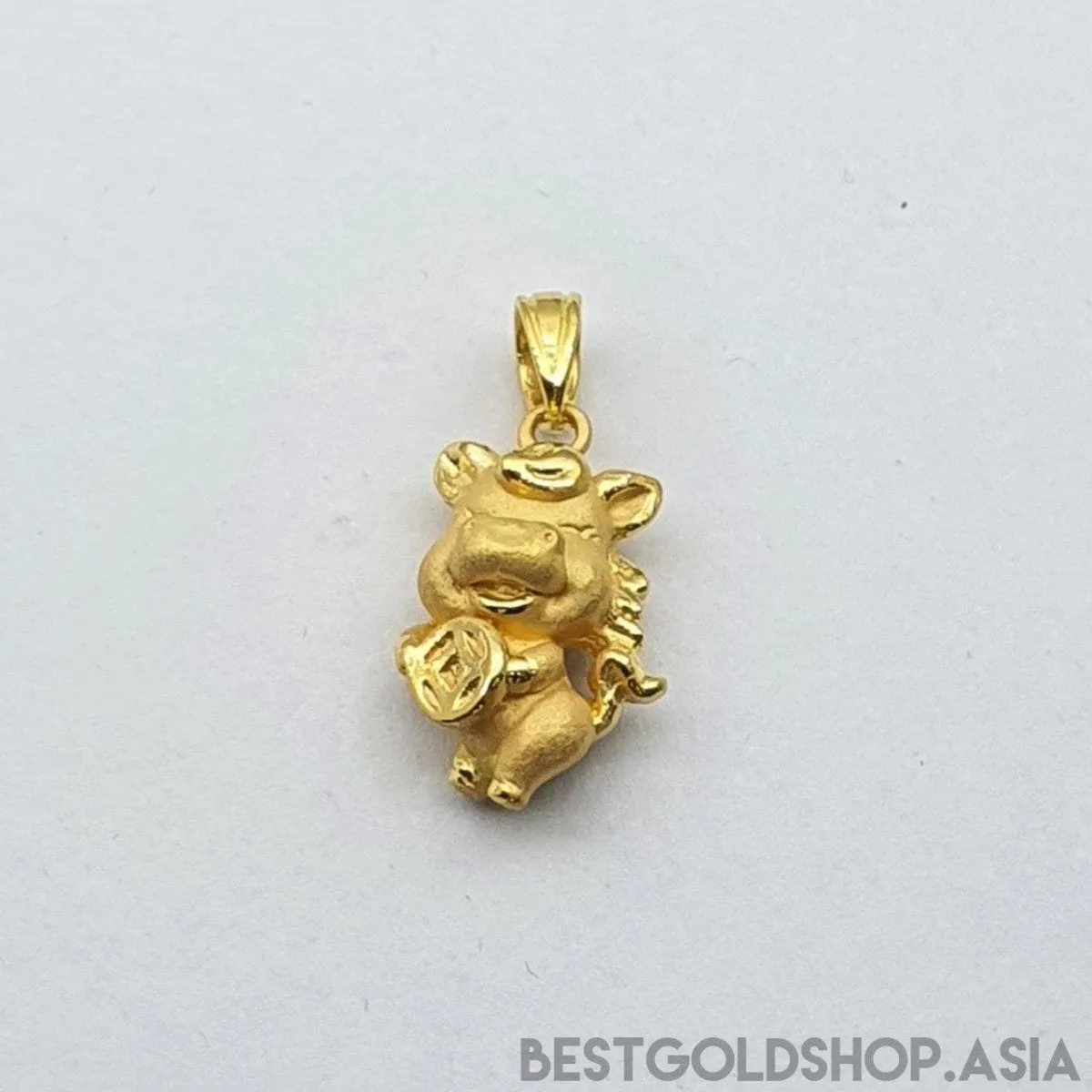 916 / 22k Gold zodiac pendant by Best Gold Shop