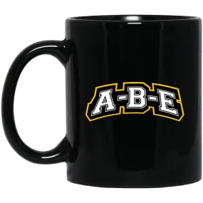 A-B-E - 11oz Black Mug