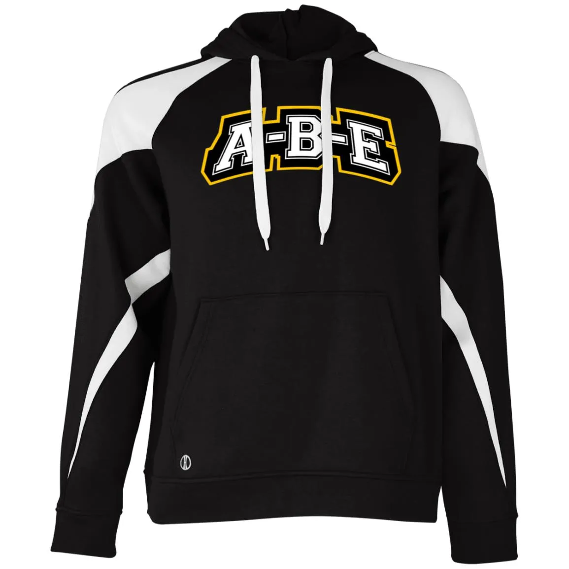 A-B-E - Athletic Colorblock Fleece Hoodie