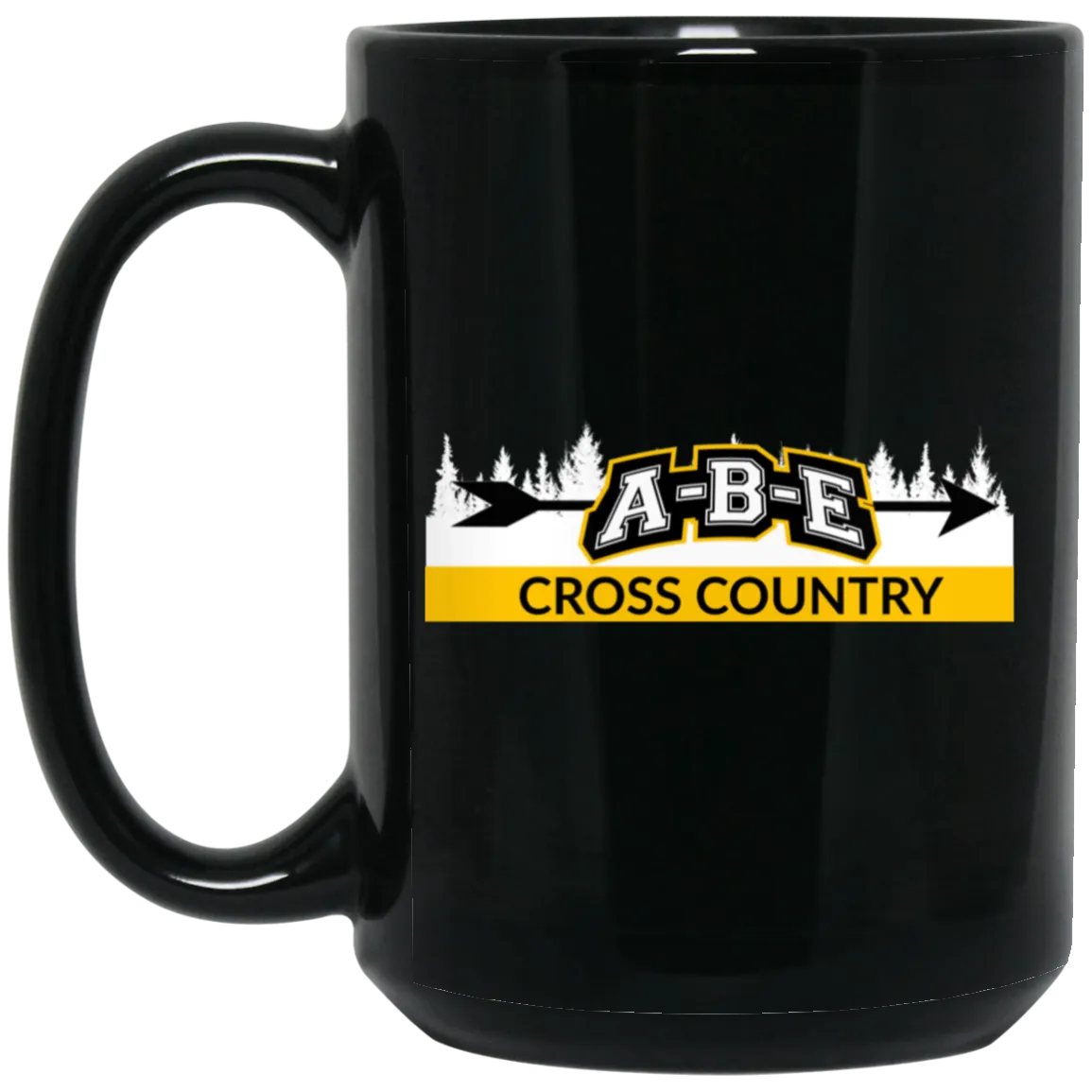 A-B-E Cross Country - 15oz Black Mug