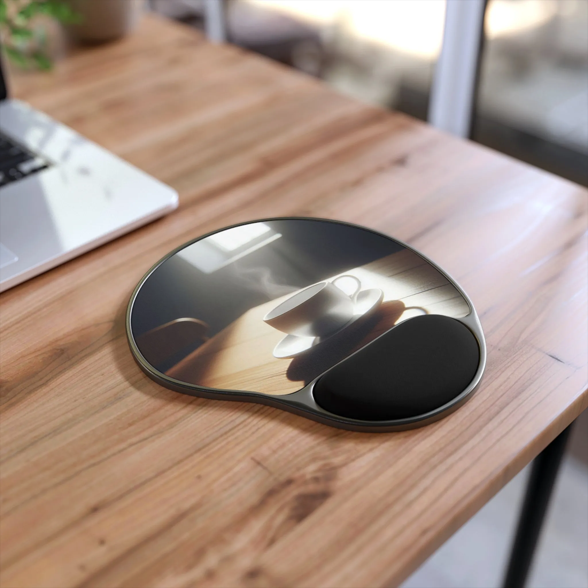 A cup of herbal tea Mouse Pad With Wrist Rest