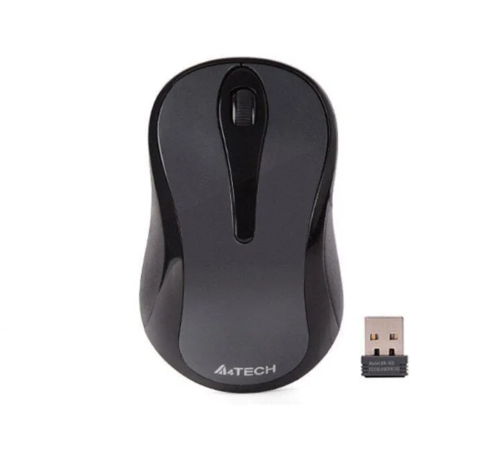 A4Tech Wireless Mouse G3-280A (Glossy Grey)