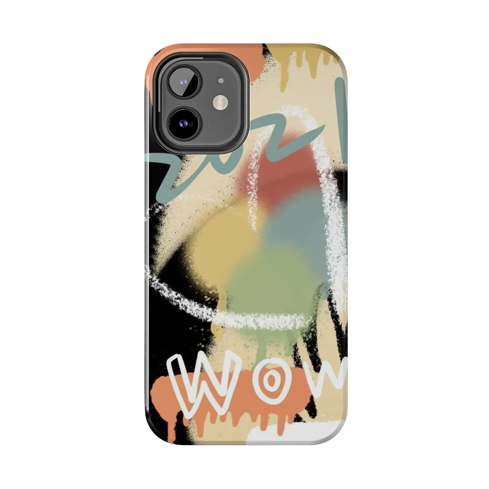 Abstract Splash: Wow Edition Tough iPhone Cases