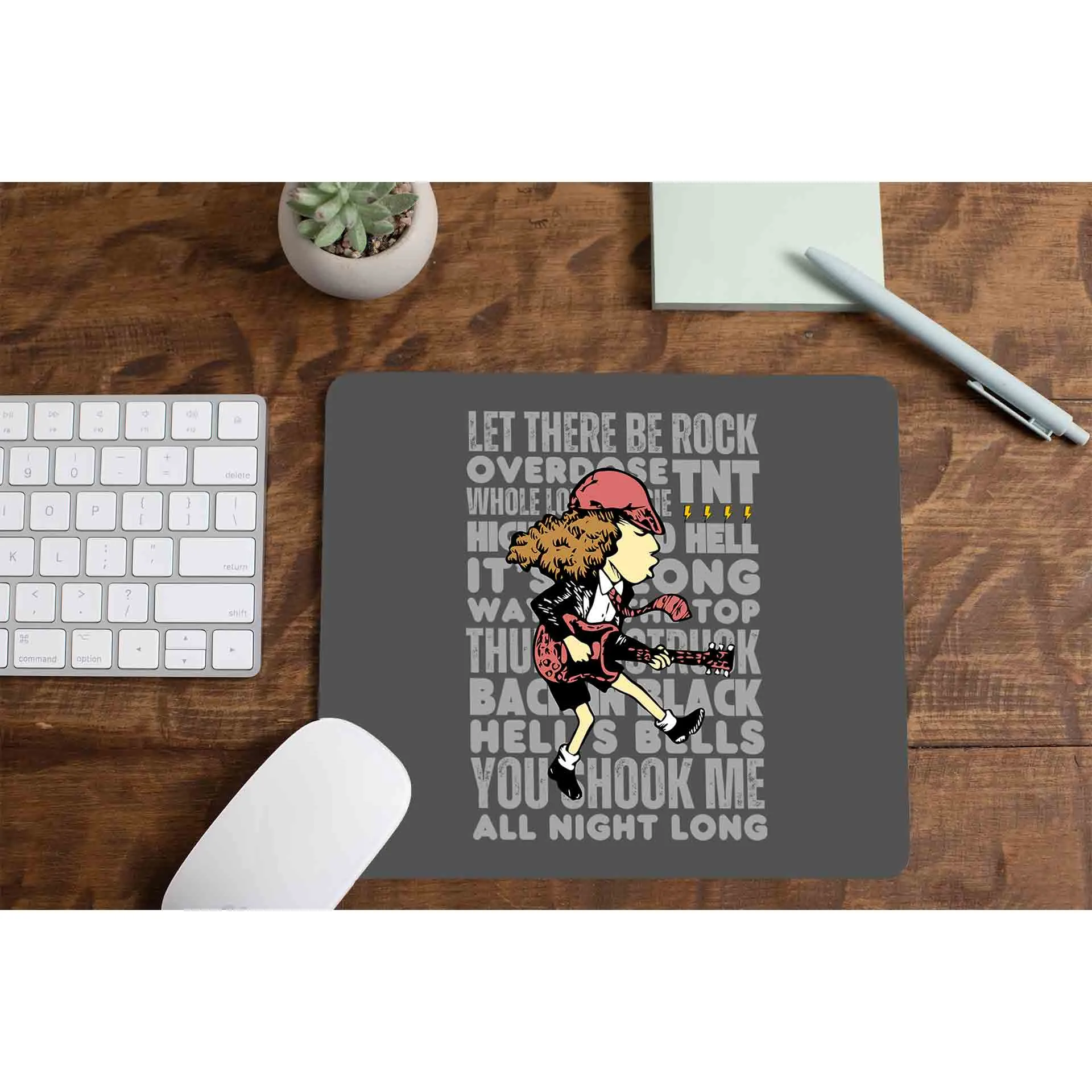 AC/DC Mousepad - Rock Anthems