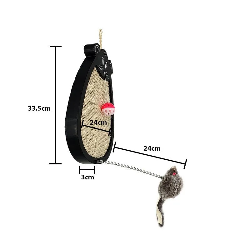 Aixing Cat Scratch Board (Mouse Shaped)