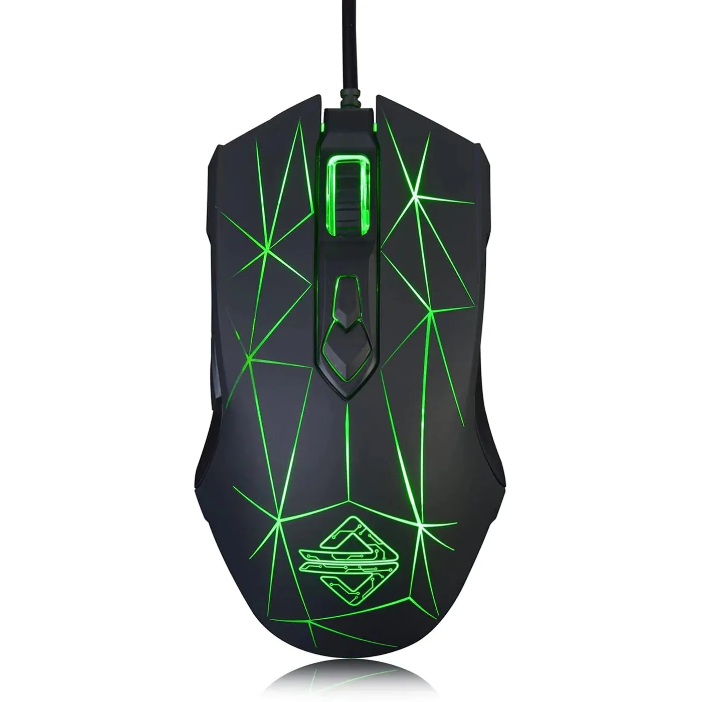 Ajazz AJ52 Black wired Gaming Mouse RGB