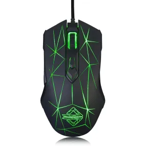 Ajazz AJ52 Black wired Gaming Mouse RGB