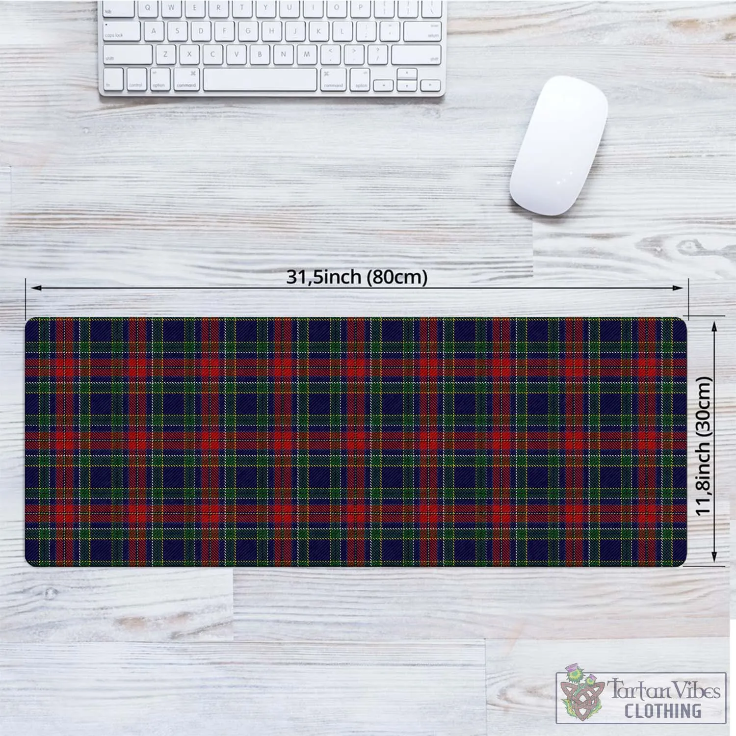 Allison Red Tartan Mouse Pad