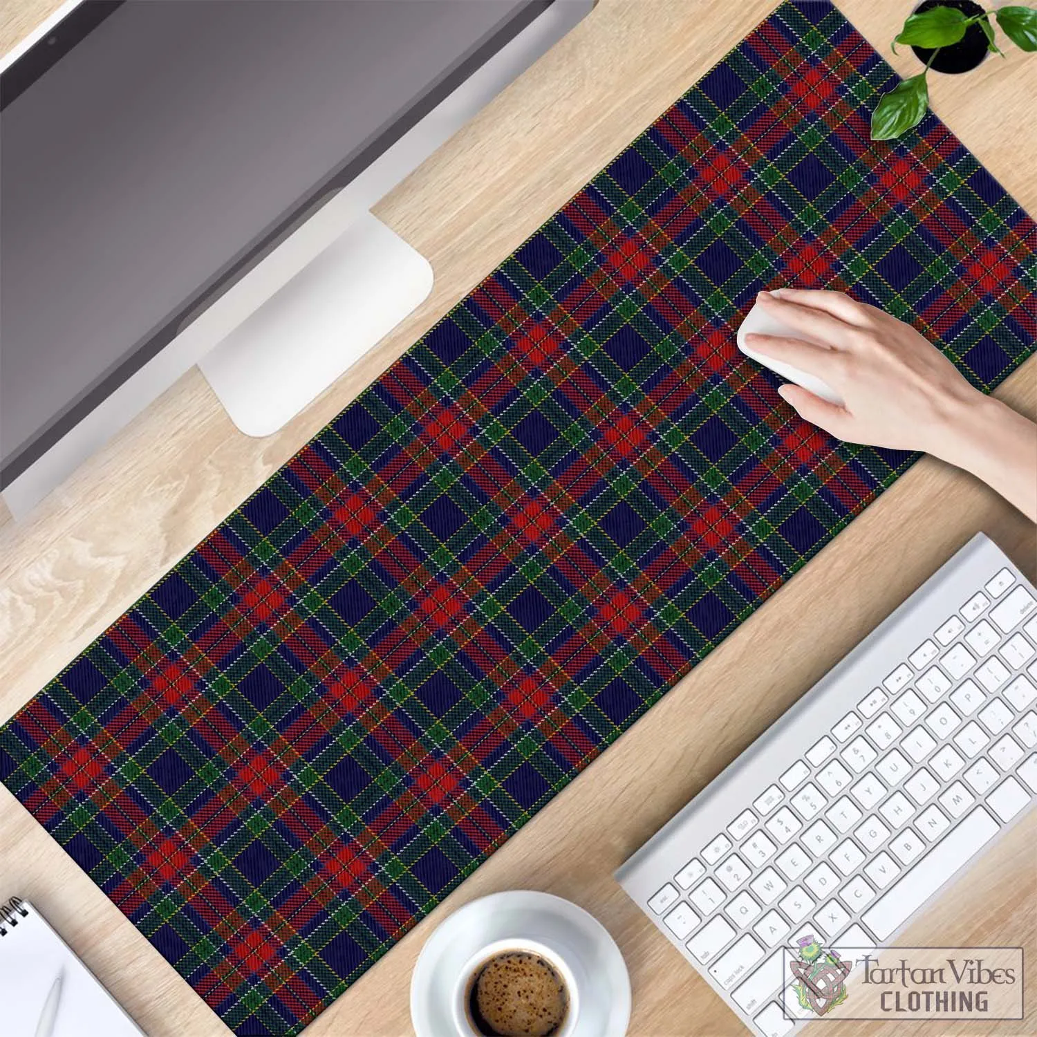 Allison Red Tartan Mouse Pad