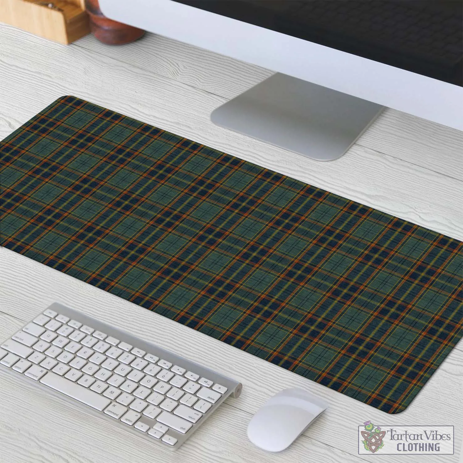 Antrim County Ireland Tartan Mouse Pad