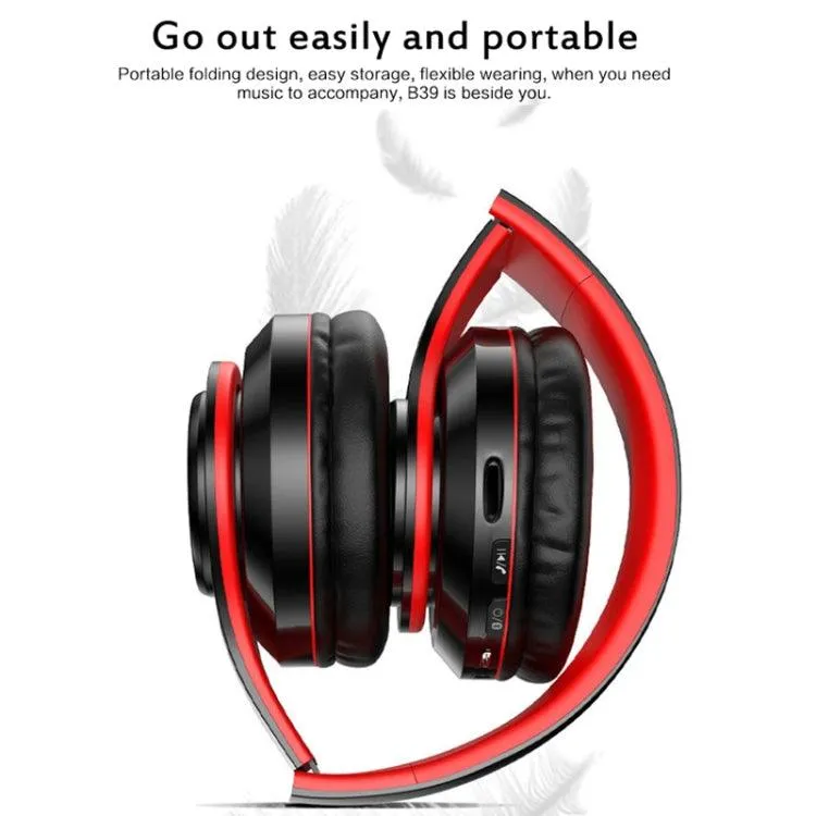 B39 Wireless Bluetooth 5.0 Headphones with Superior Sound Quality