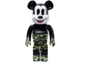 Bearbrick Bape Mickey Mouse 1000% Multi