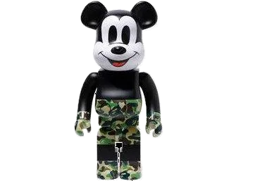 Bearbrick Bape Mickey Mouse 1000% Multi