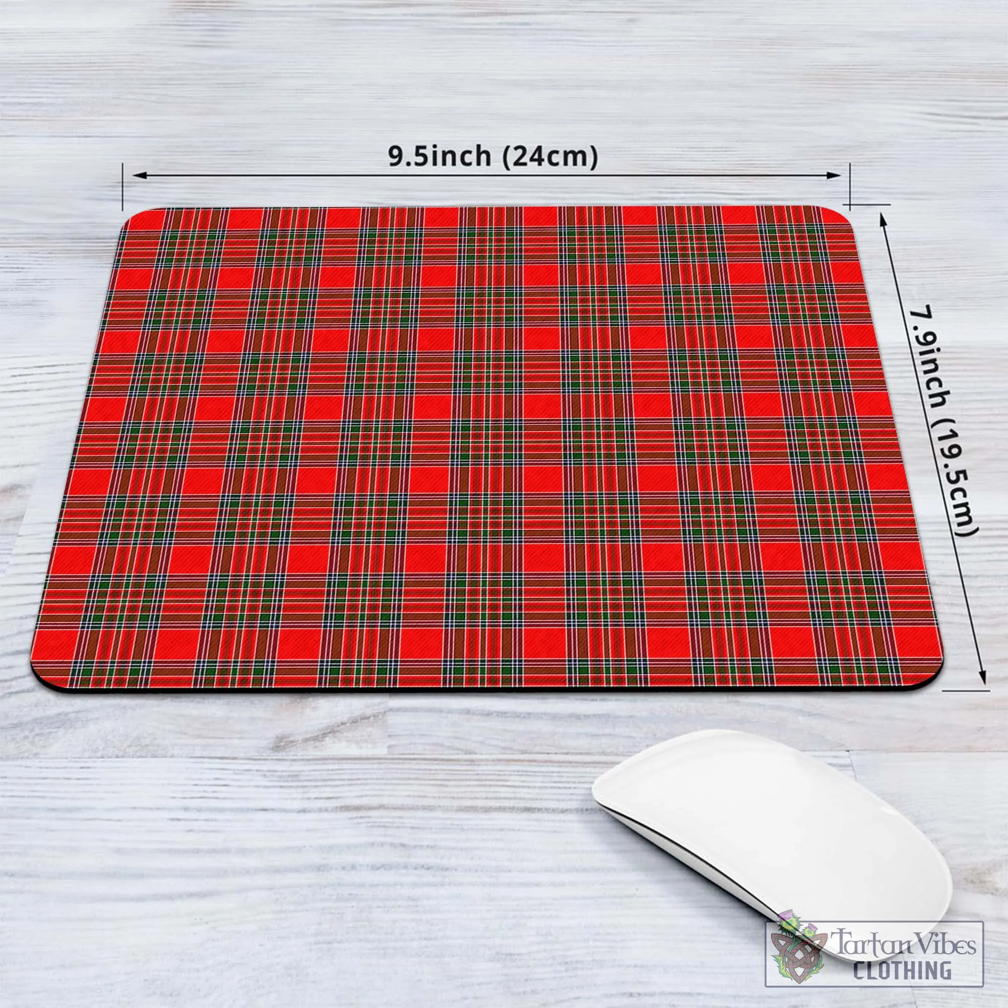 Binning Tartan Mouse Pad