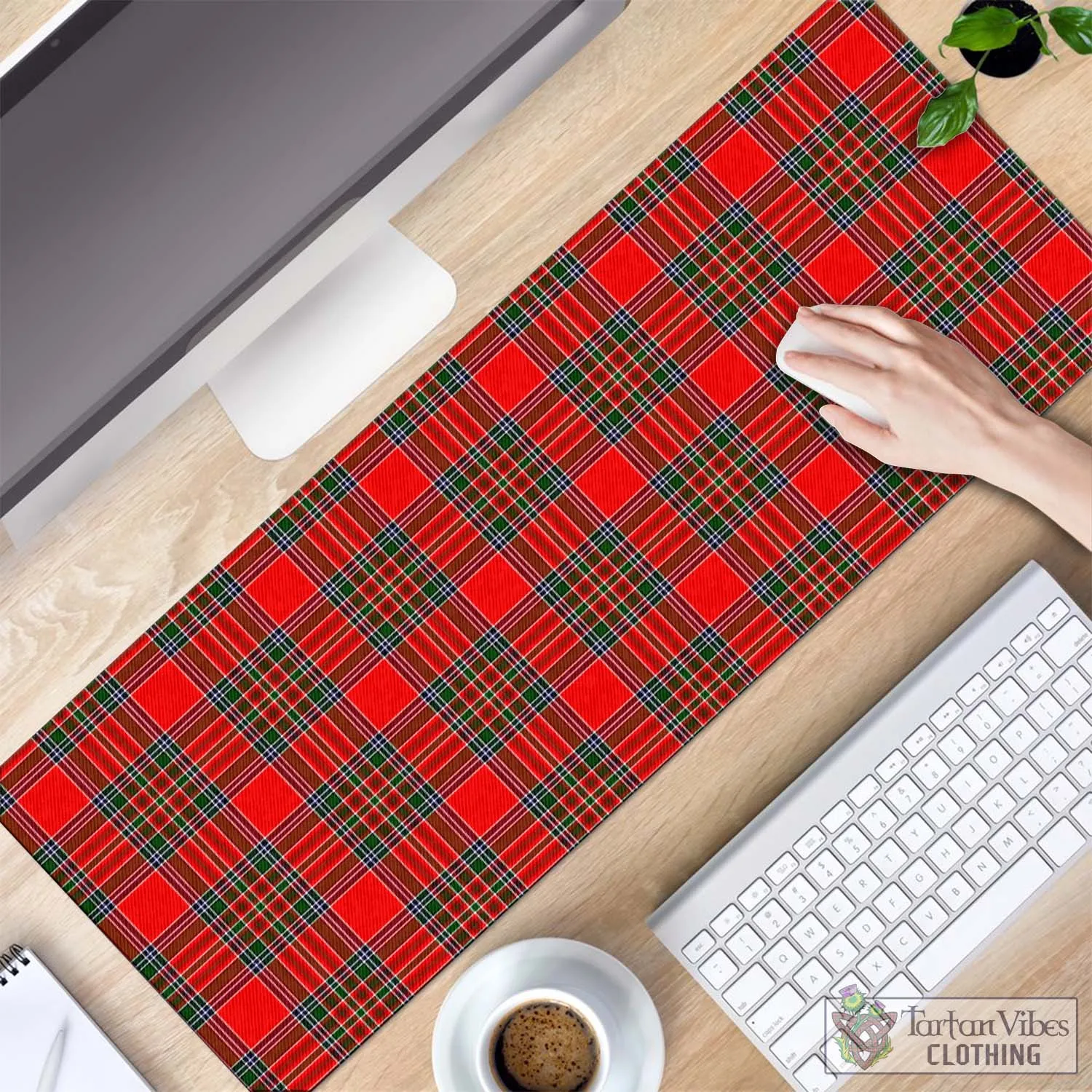 Binning Tartan Mouse Pad