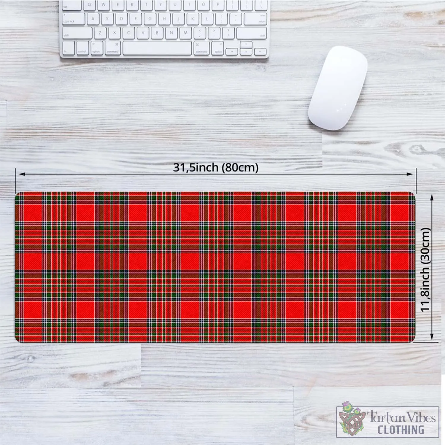 Binning Tartan Mouse Pad