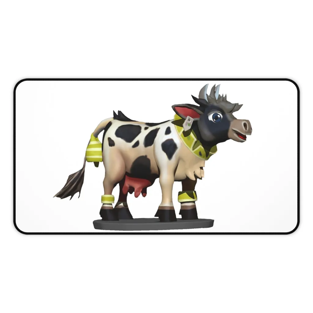 Black Cow Desk Mat