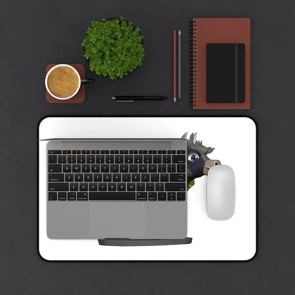 Black Cow Desk Mat