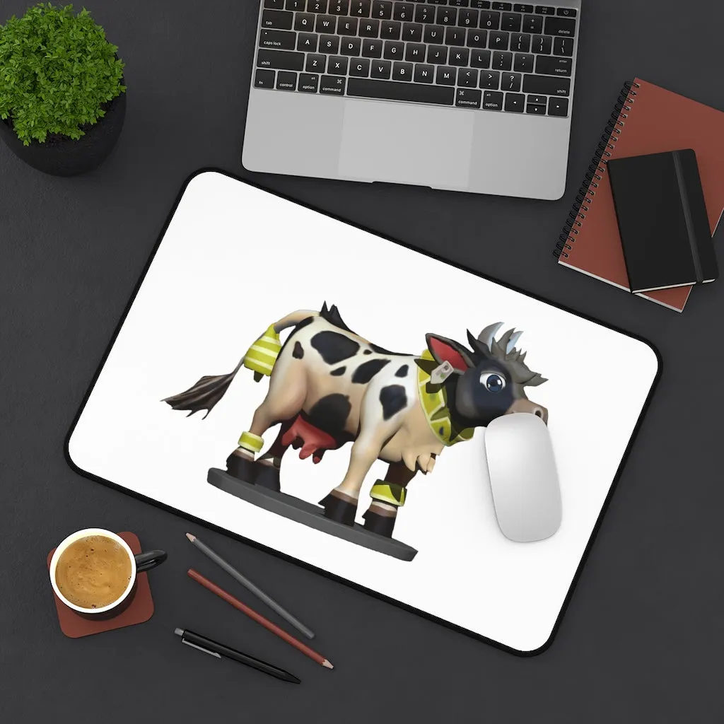 Black Cow Desk Mat