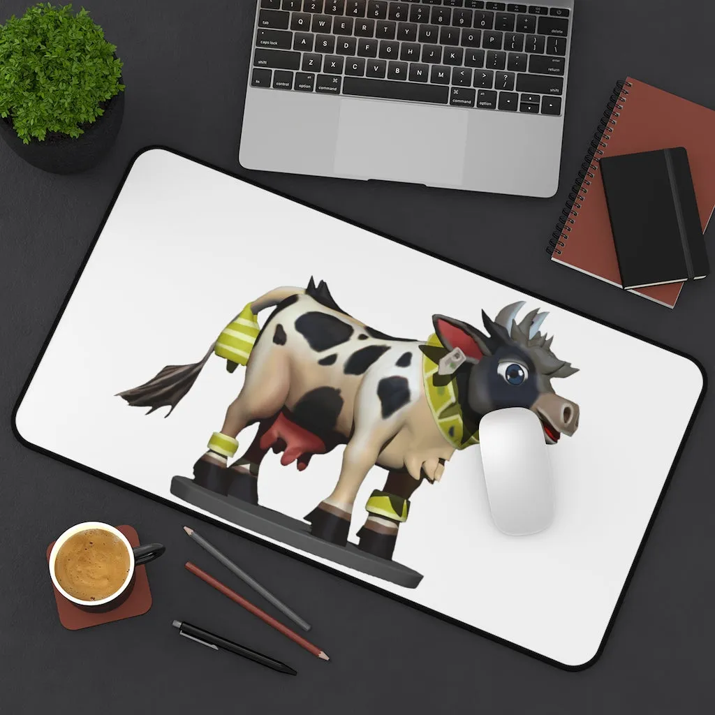 Black Cow Desk Mat