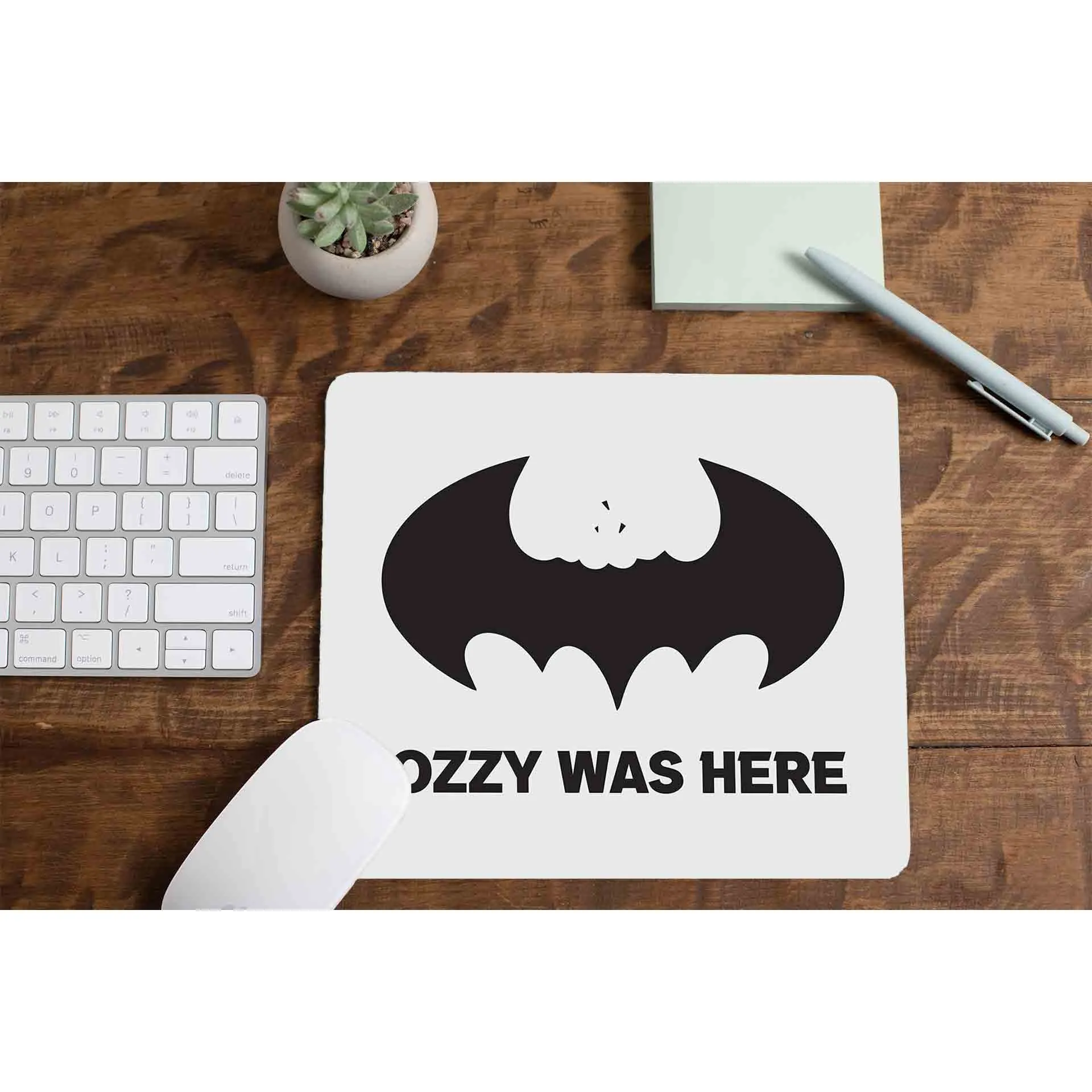 Black Sabbath Mousepad - Ozzy Was Here