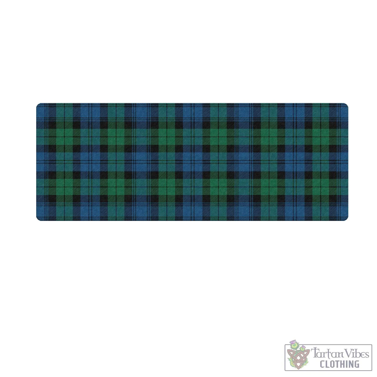 Black Watch Ancient Tartan Mouse Pad