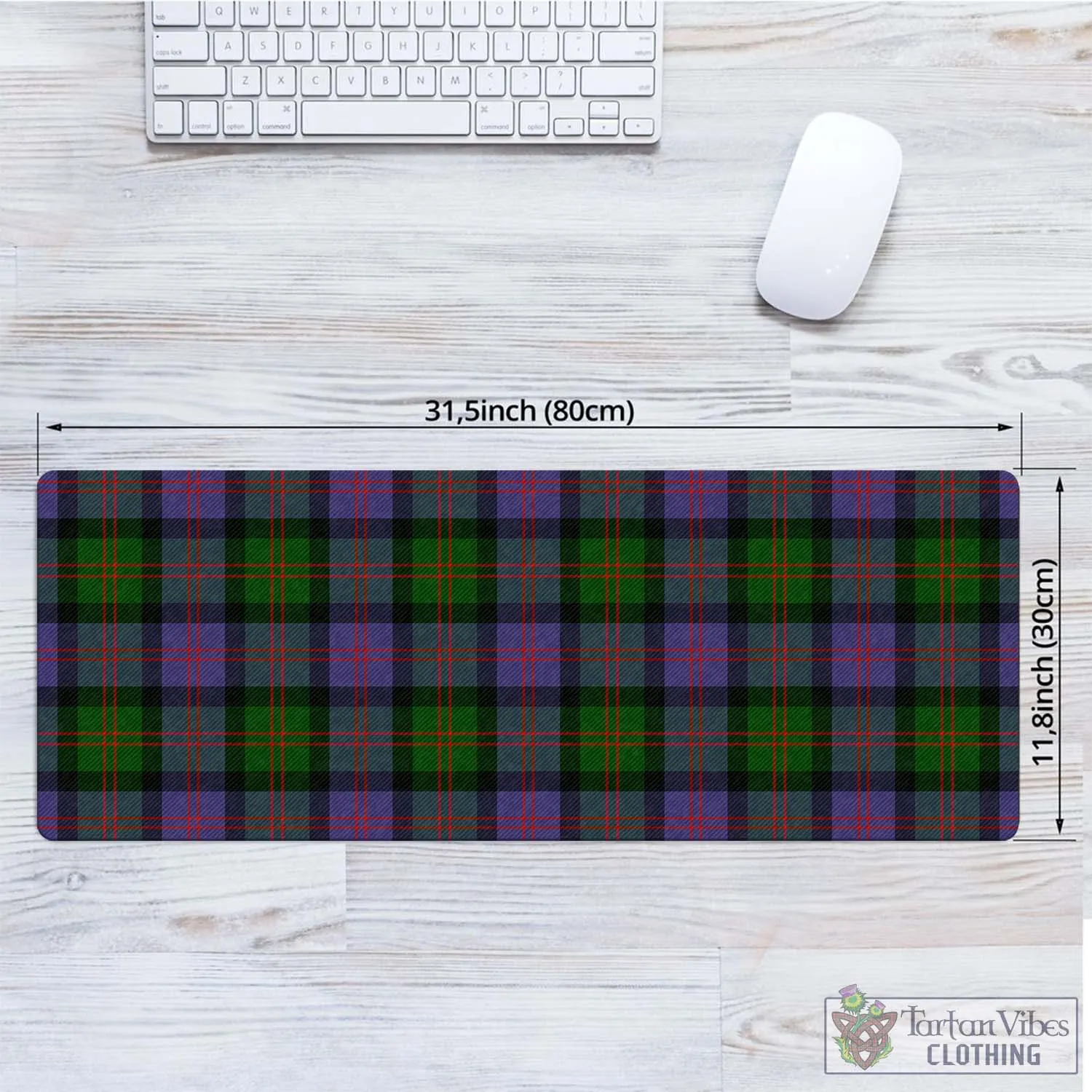 Blair Modern Tartan Mouse Pad