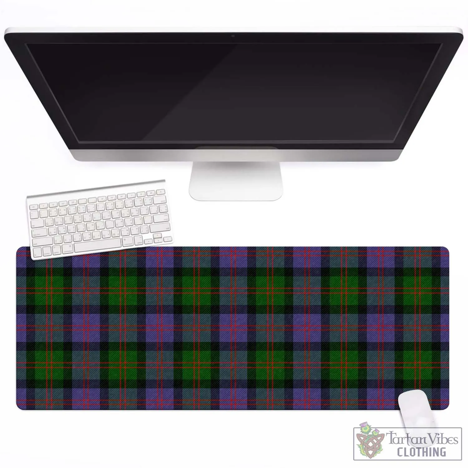 Blair Modern Tartan Mouse Pad