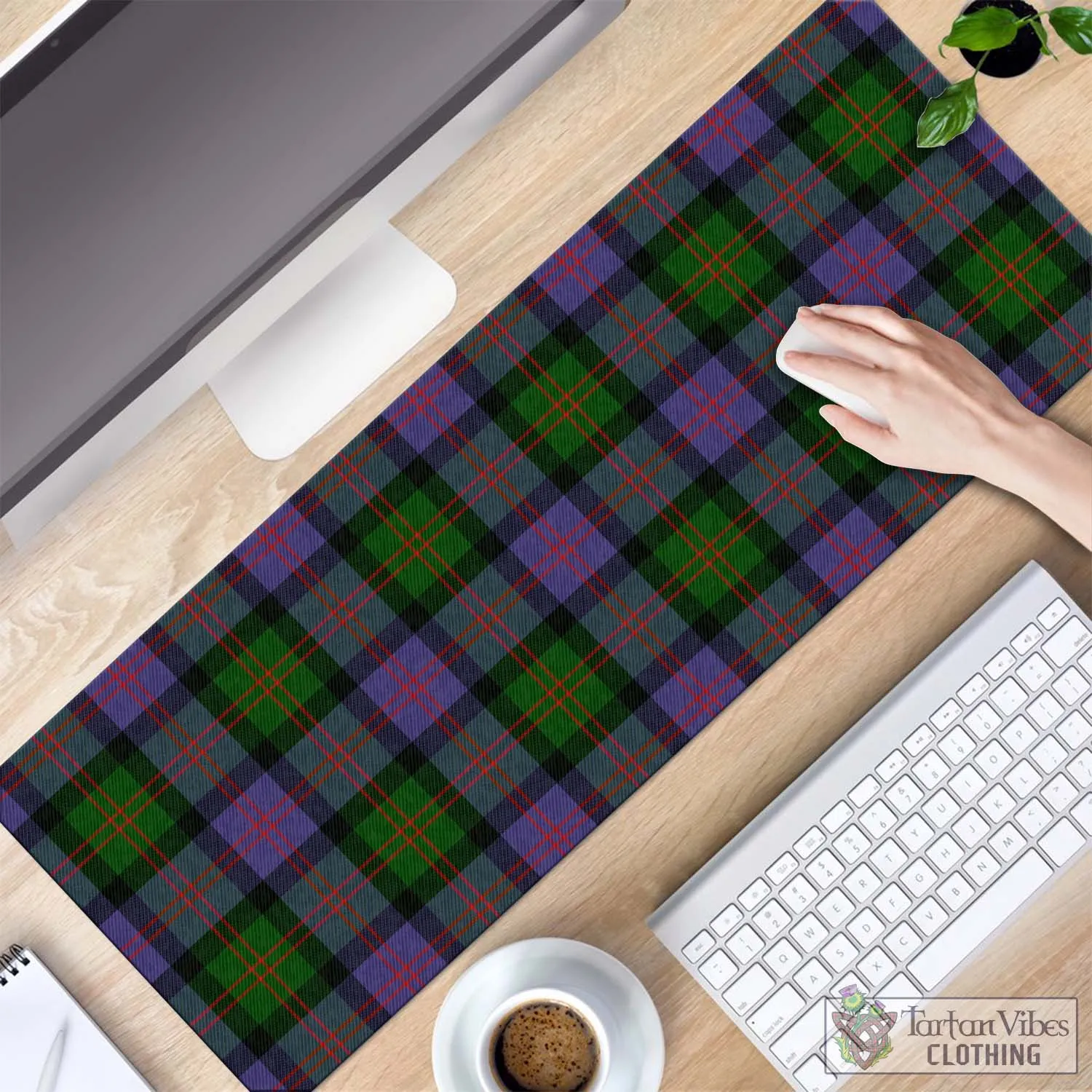 Blair Modern Tartan Mouse Pad