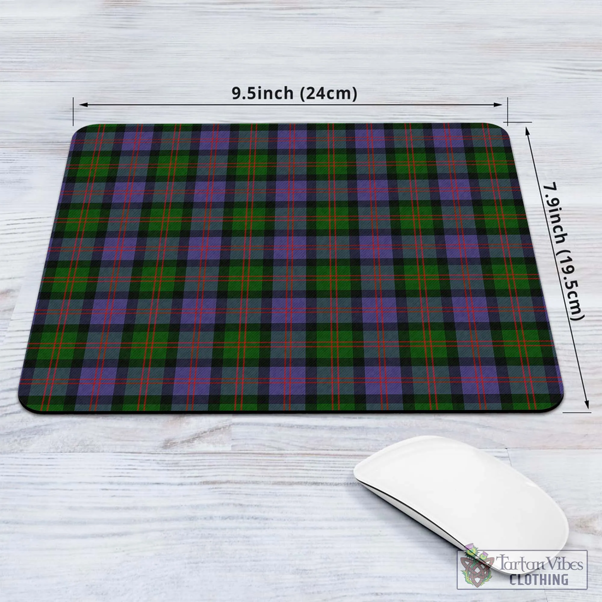 Blair Modern Tartan Mouse Pad