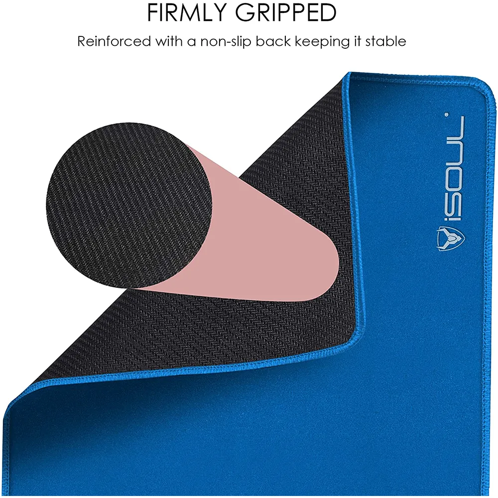 Blue Soft Neoprene Washable Mouse Pad for Office and Home Use