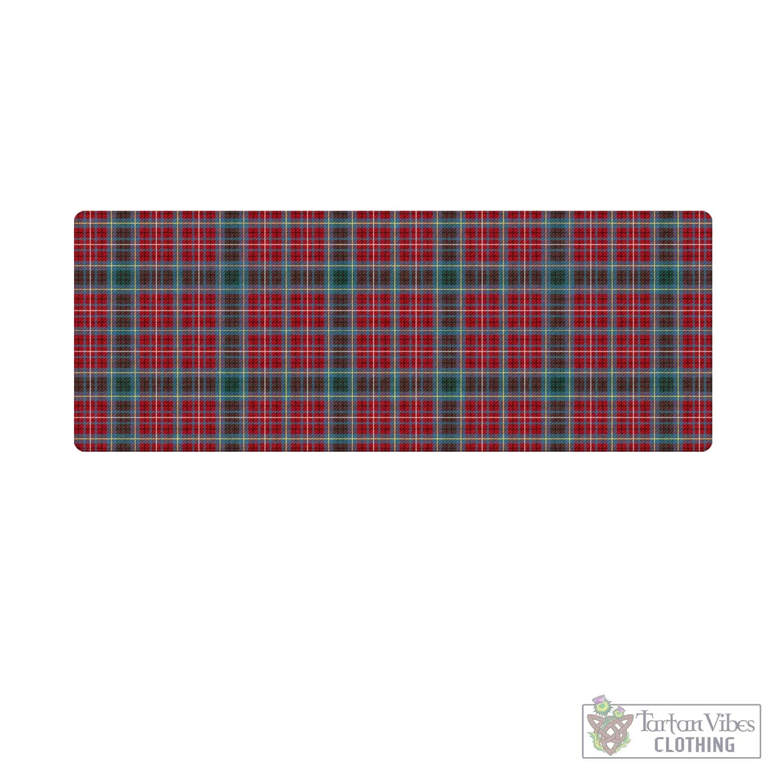 British Columbia Province Canada Tartan Mouse Pad