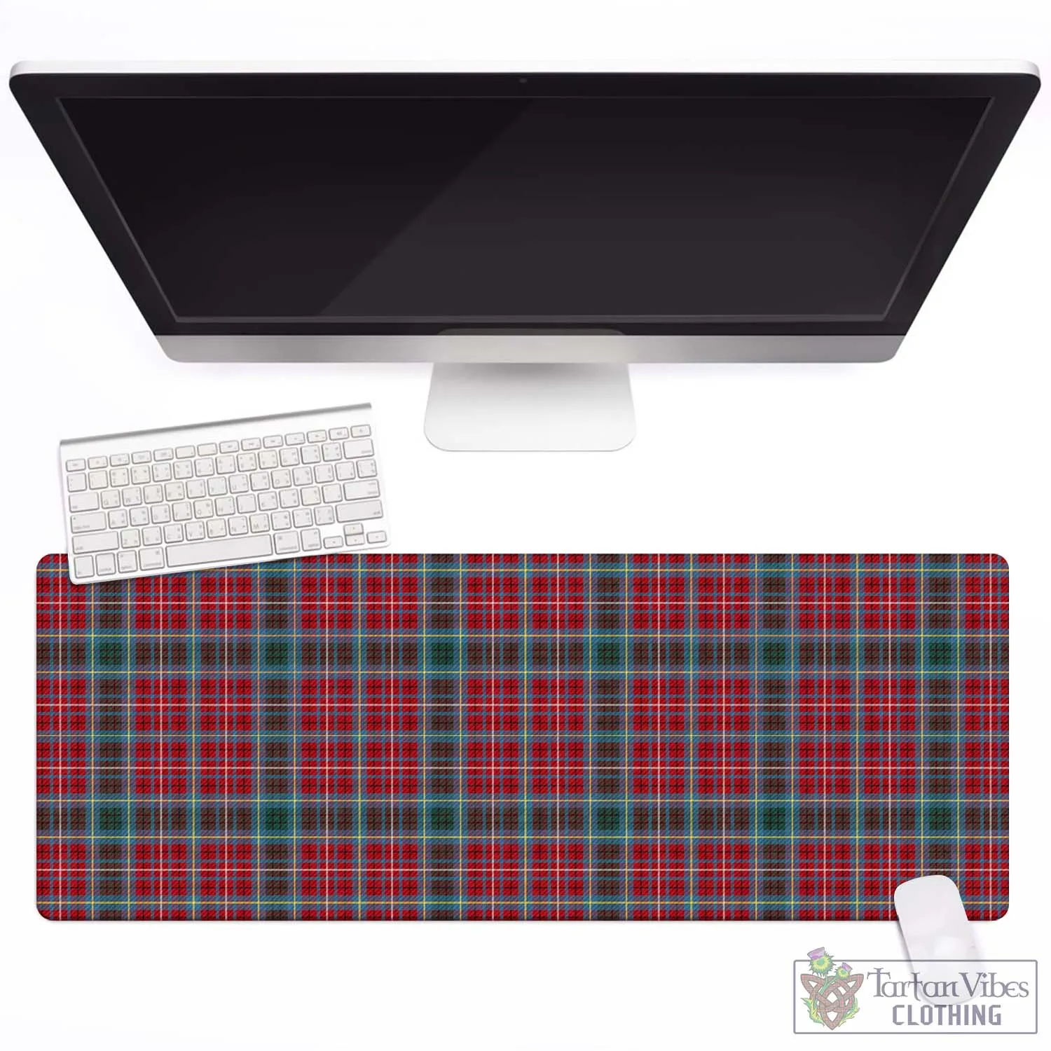 British Columbia Province Canada Tartan Mouse Pad