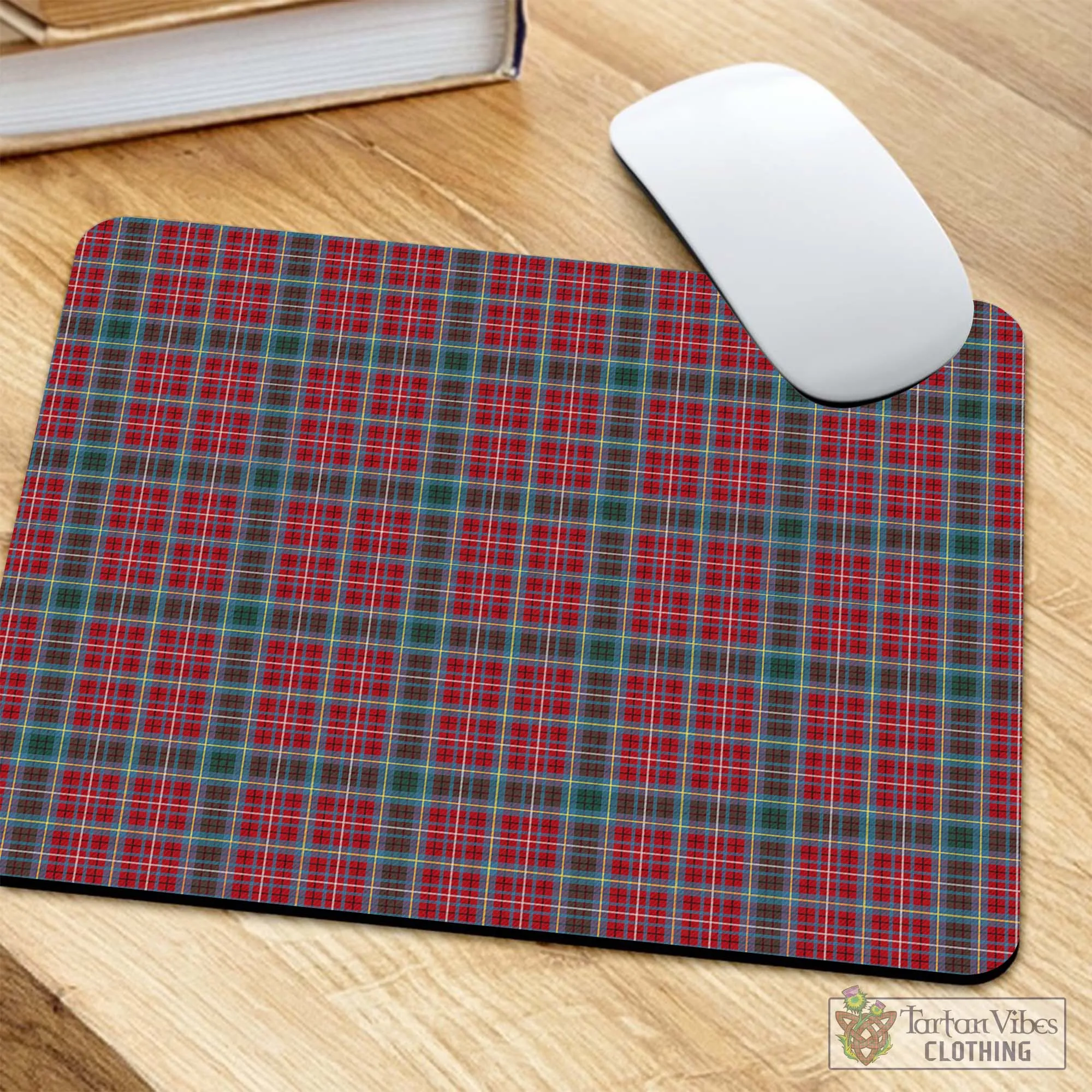 British Columbia Province Canada Tartan Mouse Pad