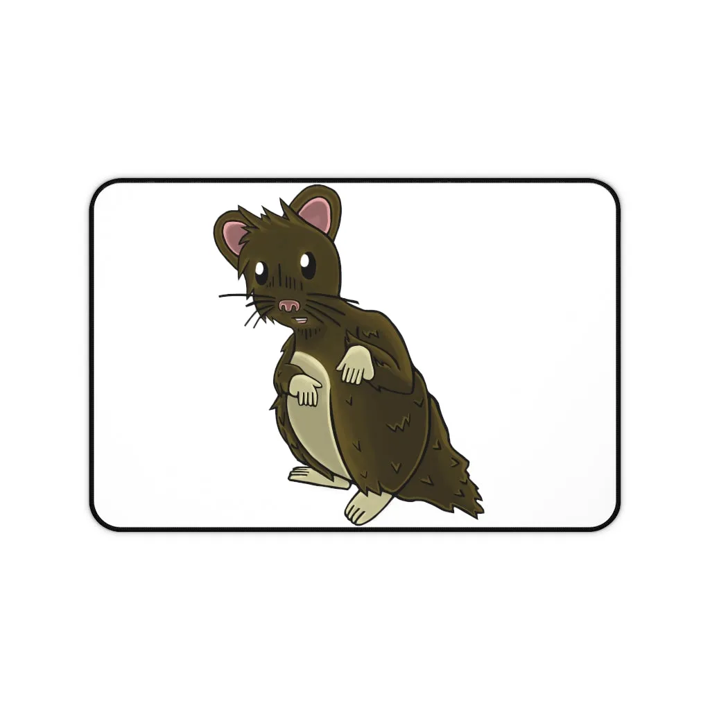 Brown Hamster Desk Mat