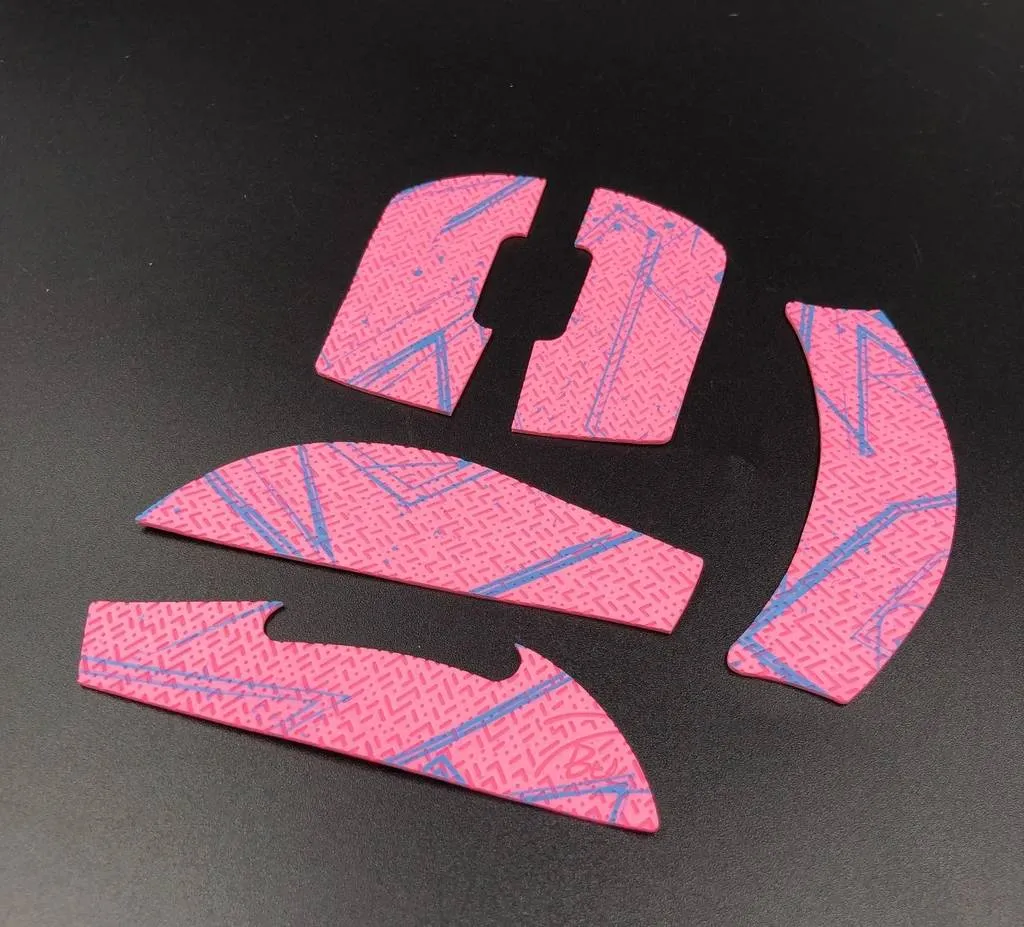 BT.L Mouse Grip for Logitech G Pro X Superlight / Superlight 2 - Pink and Blue