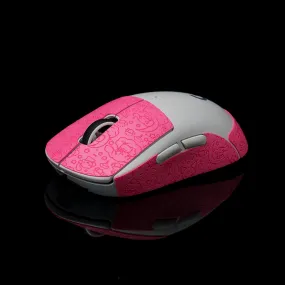 BT.L Mouse Grip V4 for Logitech G Pro X Superlight / Superlight 2 - Pink Cartoon