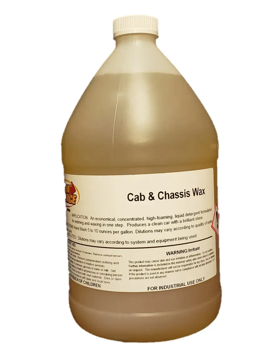 Cab & Chassis Wash 'N Wax, 1 Gallon