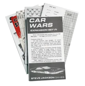 Car Wars Expansion Set 1 - Road Sections and Counters