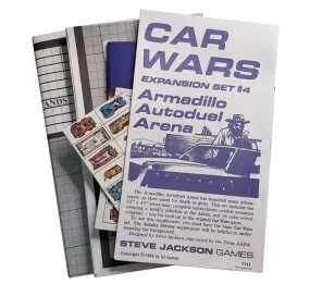 Car Wars Expansion Set 4 - Armadillo Autoduel Arena