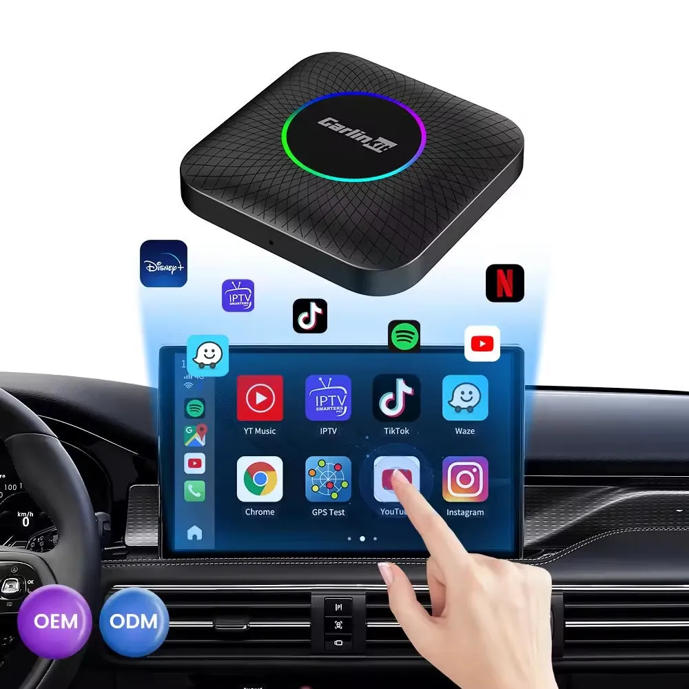 Carlinkit CarPlay Android 13 AI Smart Box AMBIENT 6225